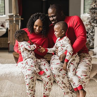 Christmas Reindeer Matching Family Pajamas