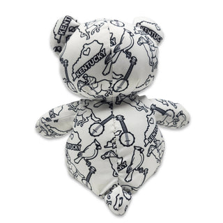 Color-Your-Own Kentucky Teddy Bear