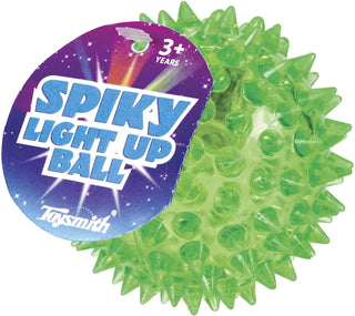 Flashing Spiky Ball, Bouncy, Squeezy, Tactile Toy