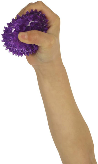 Flashing Spiky Ball, Bouncy, Squeezy, Tactile Toy