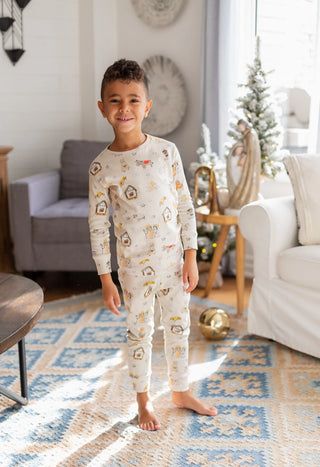 Away In A Manger Christmas Pajamas