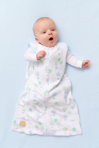 Beddie Bye Sleep Sack - Up,Up, and Away with Buckhead Blue