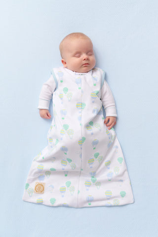 Beddie Bye Sleep Sack - Up,Up, and Away with Buckhead Blue