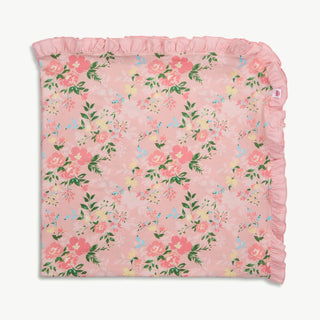 Ainslee Modal Ruffled Baby Blanket - Magnetic Me