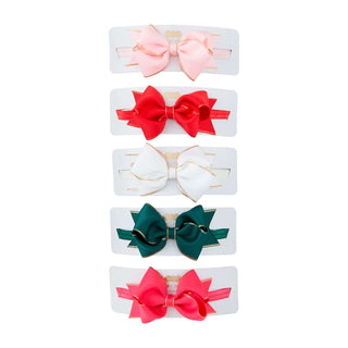 Baby Bow Headband - Pink, Red, White, Green, Hot Pink