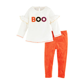 Boo Tunic and Legging Outfit - Mud Pie