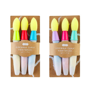 Sidewalk Chalk Paint Brush Set - Mud Pie