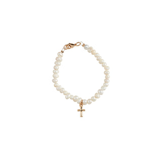 Child's Cross Bracelet - Mud Pie