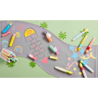 Sidewalk Chalk Paint Brush Set - Mud Pie