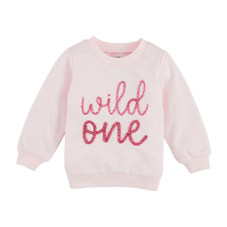 Wild One Birthday Sweatshirt - Mud Pie