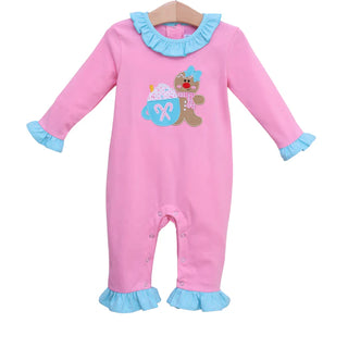 Trotter Street Kids Gingerbread Romper