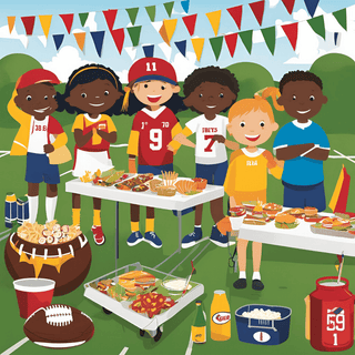 Touchdown Tots: A Kids' Tailgate Party Extravaganza! - October 20, 2024