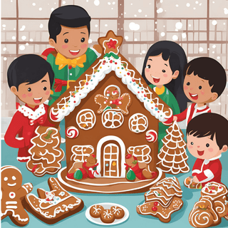 Sugar & Spice: A Kids' Gingerbread House Extravaganza - December 15, 2024