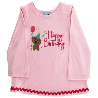 Girls Happy Birthday Long Sleeve Shirt - Bailey Boys