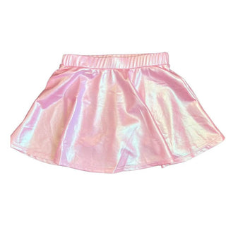 Metallic Pink Skort