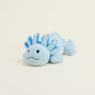 Blue Axolotl Warmies Junior