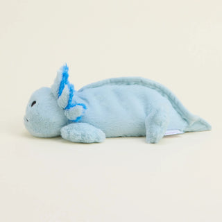 Blue Axolotl Warmies Junior