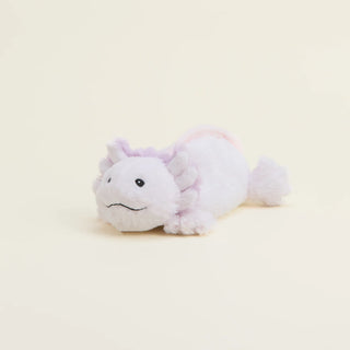 Pink Axolotl Warmies Junior