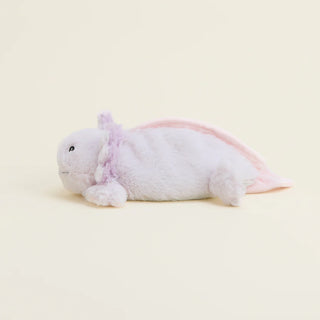 Pink Axolotl Warmies Junior