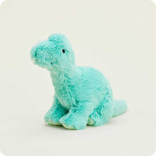 Teal Long Neck Dinosaur Warmie - 13"