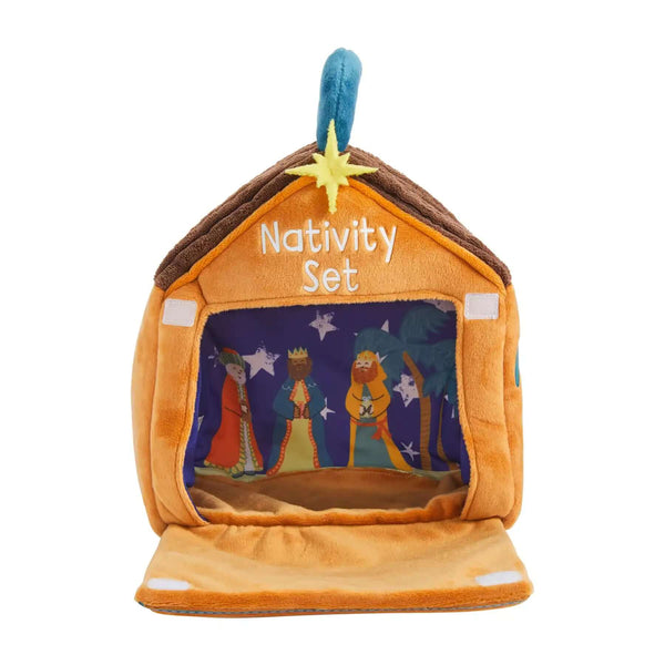 Plush nativity clearance set