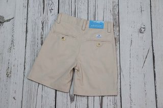 J Bailey Boys Khaki Twill Shorts-Boys-Simply Blessed Children's Boutique