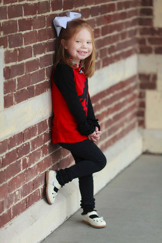 Valentine Dinosaur Shirt-Girls-Simply Blessed Children's Boutique