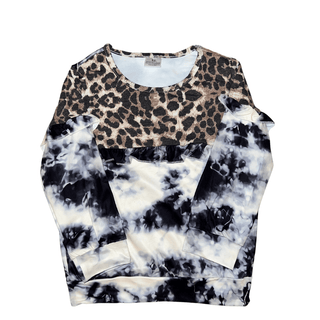 Ruffled Leopard Animal Print Top