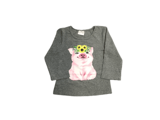 Sunflowers and Pigs Shirt